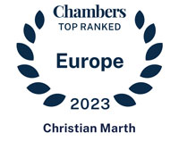Chambers Europe 2021 ranked Christian Marth in Real Estate