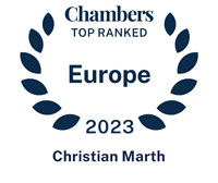 Chambers Europe 2021 ranked Christian Marth in Real Estate